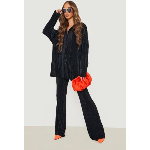 Pantalon Flare Côtelé - boohoo - Modalova