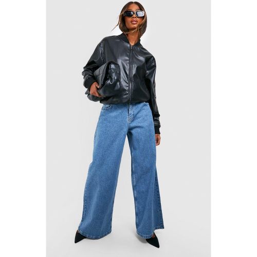 Jean Large Délavé - boohoo - Modalova