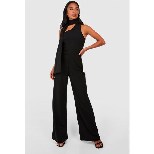 Petite" - Combinaison Large Dos Nu - boohoo - Modalova