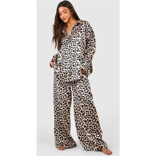 Pyjama Oversize À Imprimé Animal - boohoo - Modalova