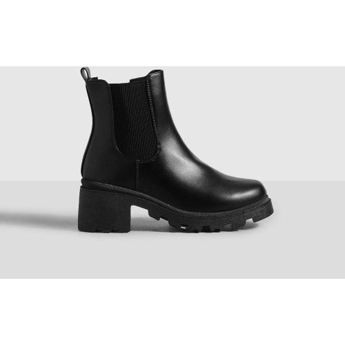 Bottes Chelsea À Petit Talon - Pointure Large - boohoo - Modalova