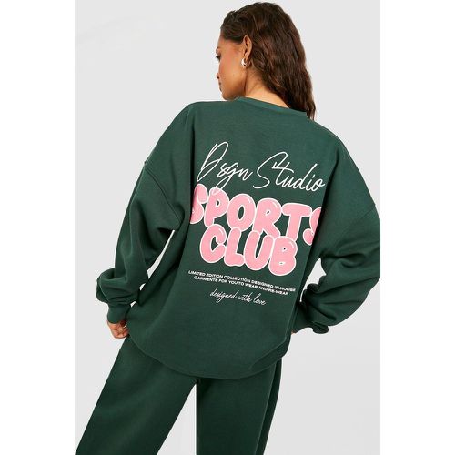 Sweat Oversize À Slogan - boohoo - Modalova