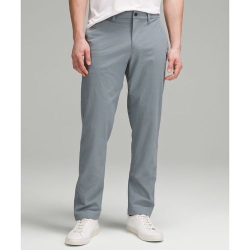 – Pantalon chino ABC coupe classique Coton VersaTwill extensibles – 86 cm – Bleu – Taille 28 - lululemon - Modalova