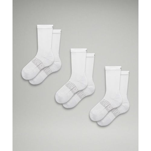 – Chaussettes mi-mollet Power Stride Lot de 3s – Taille L - lululemon - Modalova