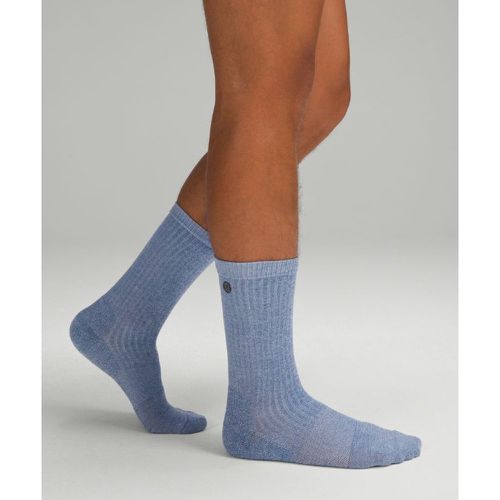 – Chaussettes Daily Stride Comfort ess – Bleu – Taille L - lululemon - Modalova