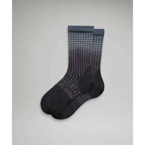 – Chaussettes mi-mollet Power Stride Réfléchissantess – Blue/Noir/É – Taille XL - lululemon - Modalova