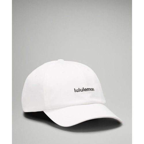 – Casquette classique unisexe Wordmark – Blanc/Noir – Taille L/XL - lululemon - Modalova