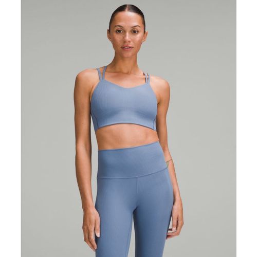 – Soutien-gorge Like a Cloud long Maintien léger, bonnets B et Cs – Bleu – Taille 14 - lululemon - Modalova