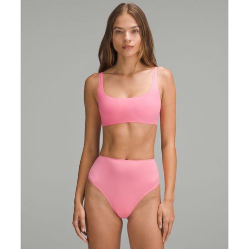 – Soutien-gorge Wundermost à encolure arrondie et fines bretelles en Ultra Soft Nulu Bonnets A à Ds – Rose – Taille 14 - lululemon - Modalova