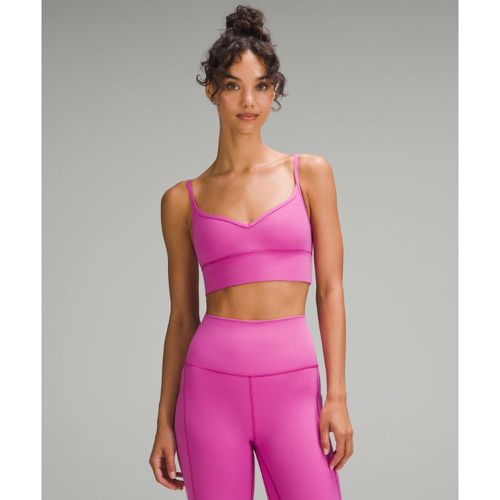 – Soutien-gorge Align Sweatheart Maintien léger, bonnets A et Bs – Rose – Taille 10 - lululemon - Modalova