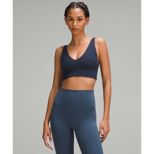 – Soutien-gorge Align encolure en V Maintien léger, bonnets C et Ds – Bleu – Taille 10 - lululemon - Modalova