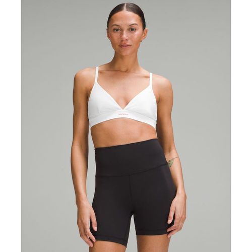 – Soutien-gorge triangle License to Train Maintien léger, bonnets A/Bs – Blanc – Taille 6 - lululemon - Modalova