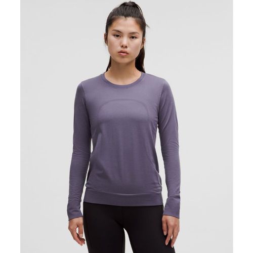 – Haut manches longues Swiftly Relaxed Longueur hanches – Violet – Taille 0 - lululemon - Modalova