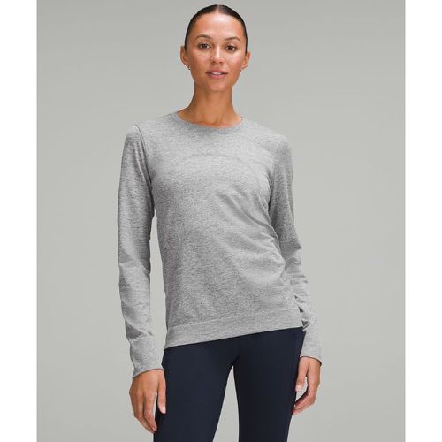 – Haut manches longues Swiftly Relaxed Longueur hanches – Blanc – Taille 10 - lululemon - Modalova