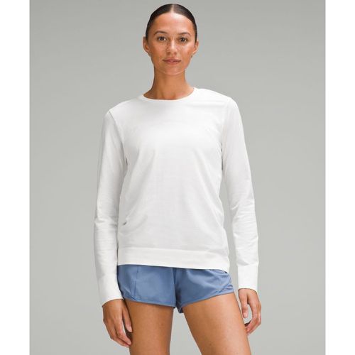 – Haut manches longues Swiftly Relaxed Longueur hanches – Blanc – Taille 14 - lululemon - Modalova