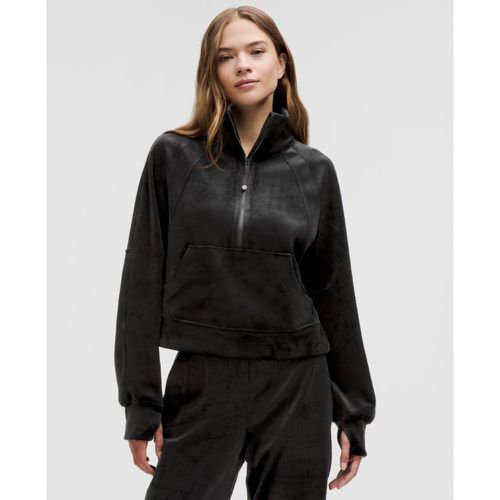 – Sweat demi-zippé Scuba Oversized à col cheminée Velvets – Taille M/L - lululemon - Modalova