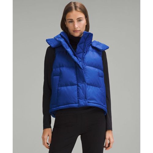 – Veste courte sans manches Wunder Puffs – Bleu – Taille 10 - lululemon - Modalova