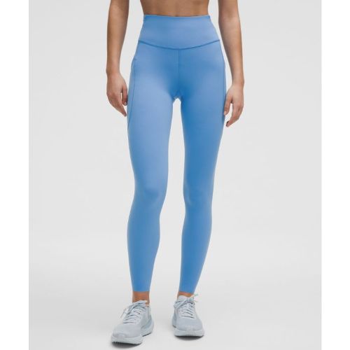 “ Legging Fast and Free taille haute 5 pochess â€“ 71 cm â€“ Taille 4 - lululemon - Modalova
