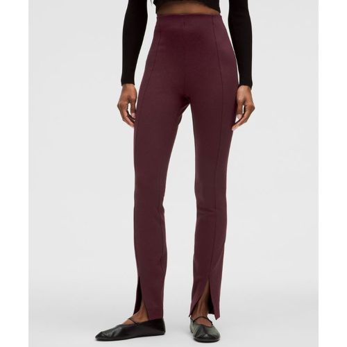 – Pantalon élastique taille haute en maille extensible Standards – Taille L - lululemon - Modalova