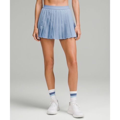 – Jupe de tennis plissée taille hautes – Blue/Pastel – Taille 0 - lululemon - Modalova