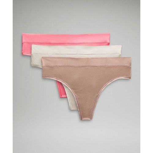 – String UnderEase taille haute Trios – Rose – Taille S - lululemon - Modalova