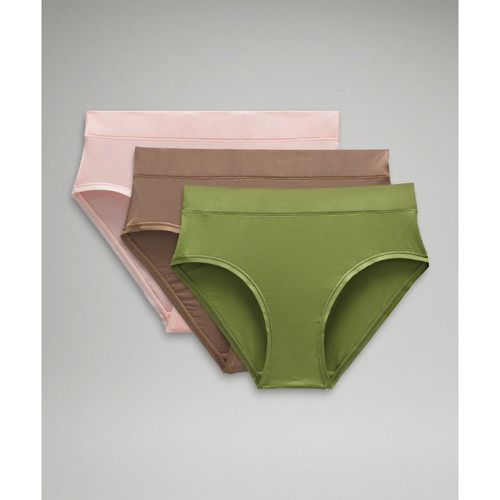 – Culotte bikini UnderEase taille haute Trios – Vert – Taille M - lululemon - Modalova