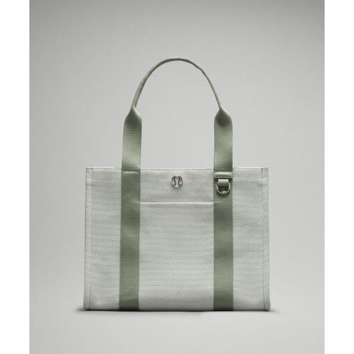 – Sac fourre-tout en toile bicolore 10L – Gris/Vert - lululemon - Modalova