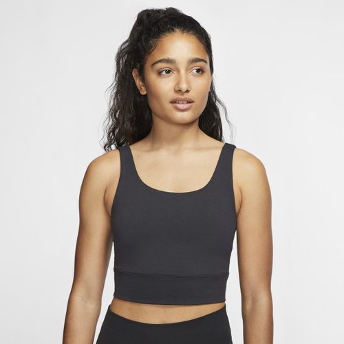 Crop top Infinalon Yoga Luxe - Nike - Modalova