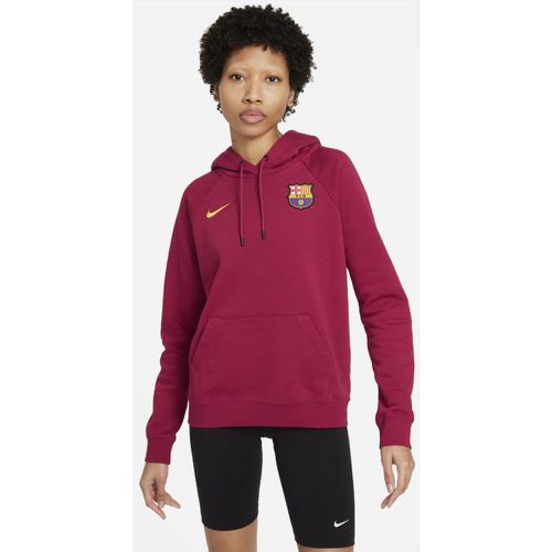 Sweatà capuche en tissu Fleece FC Barcelona - Nike - Modalova
