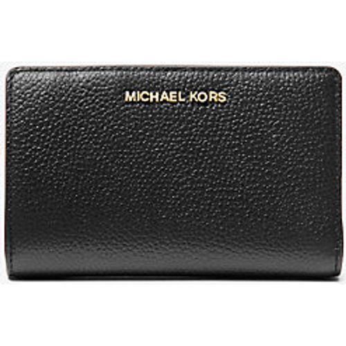 MK Portefeuille de taille moyenne en cuir grainé - - Michael Kors - MICHAEL Michael Kors - Modalova