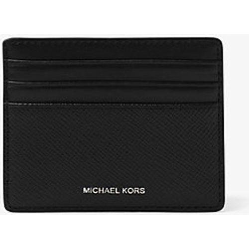 MK Grand porte-cartes Harrison en cuir grainé - - Michael Kors - Michael Kors Mens - Modalova
