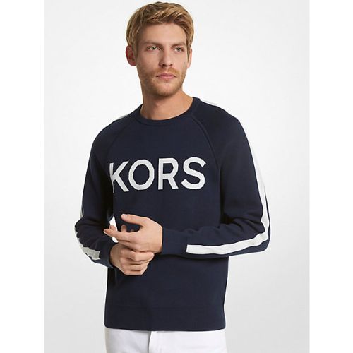 MK Pull en mélange de coton KORS - - Michael Kors - Michael Kors Mens - Modalova