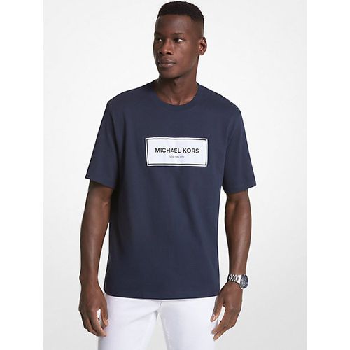 MK T-shirt surdimensionné en coton avec logo - - Michael Kors - Michael Kors Mens - Modalova