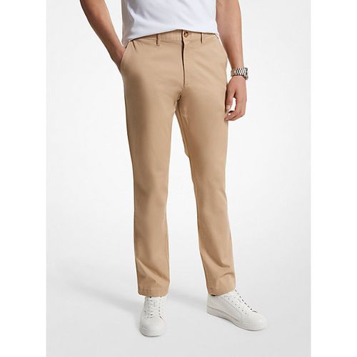 MK Pantalon chino coupe slim en mélange de coton - - Michael Kors - Michael Kors Mens - Modalova