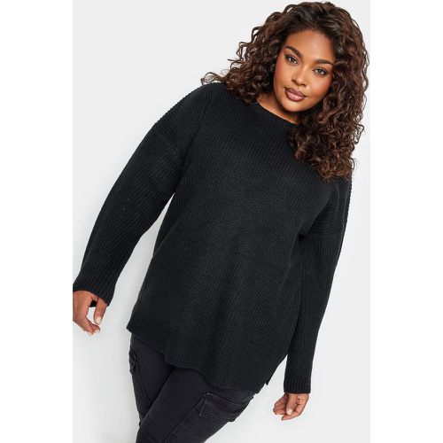 Pull En Maille Épaules Tombantes , Grande Taille & Courbes - Yours - Modalova
