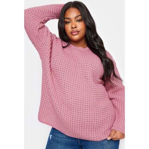 Pull Gauffré En Maille , Grande Taille & Courbes - Yours - Modalova