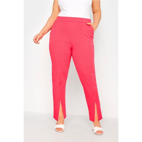 Pantalon Flashy Fentes Aux Ourlets , Grande Taille & Courbes - Limited Collection - Modalova