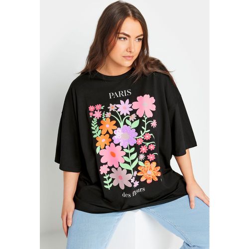 Tshirt Floral 'Paris' , Grande Taille & Courbes - Yours - Modalova