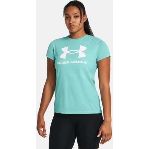 Tee-shirt à manches courtes Sportstyle Graphic Radial Turquoise / Blanc M - Under Armour - Modalova
