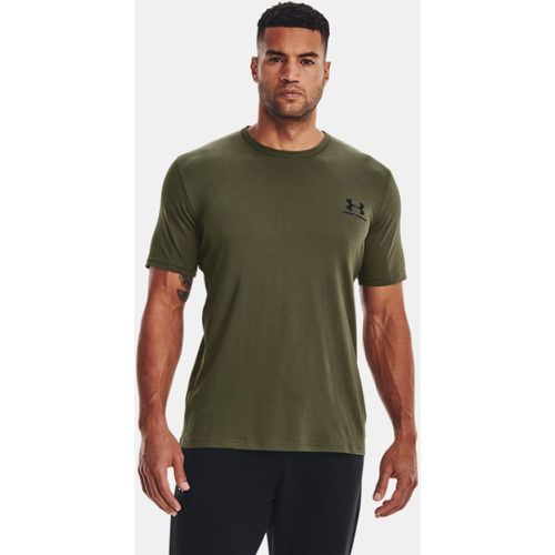 T-shirt à manches courtes Sportstyle Left Chest Marine OD / Noir / Noir XS - Under Armour - Modalova