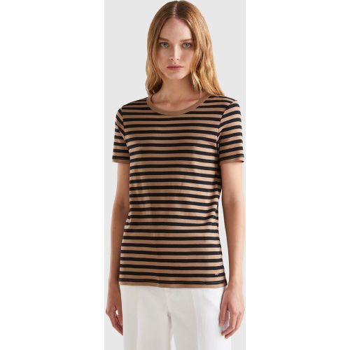 Benetton, T-shirt Rayé À Col Rond, taille XS, - United Colors of Benetton - Modalova