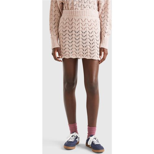 Benetton, Mini-jupe En Crochet, taille M, Rose - United Colors of Benetton - Modalova