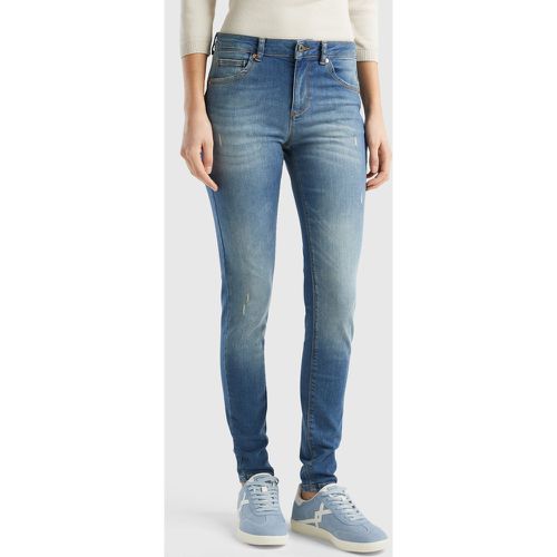 Benetton, Jean Push Up Coupe Skinny, taille 27, Bleu Ciel - United Colors of Benetton - Modalova