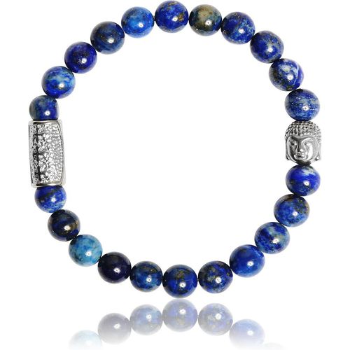 Bracelet Design ML050 - Bracelet En Pierre Naturelle Lapis Lazuli - Lauren Steven - Modalova