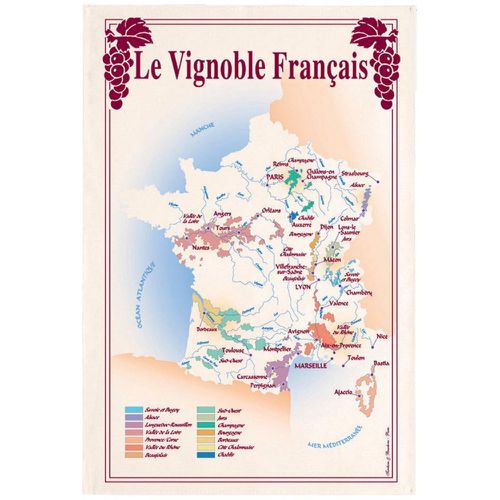 Torchon Coton Vignoble France - 3S. x Home - Modalova