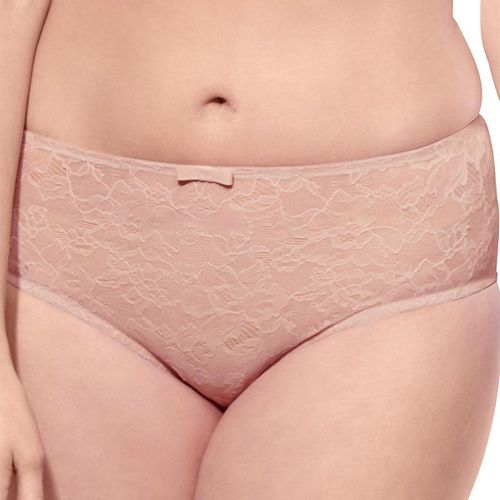 Slip taille haute PURE LACE nude - Sculptresse - Modalova