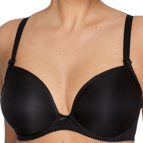 Soutien-gorge plongeant à balconnets PrimaDonna SATIN noir - Prima Donna - Modalova
