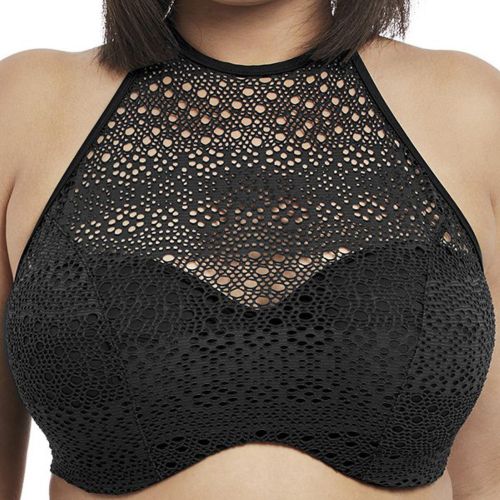 Haut de maillot de bain crop top Elomi INDIE black- noir - Elomi bain - Modalova