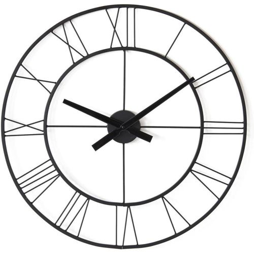 Horloge ronde design Charles Noir - 3S. x Home - Modalova