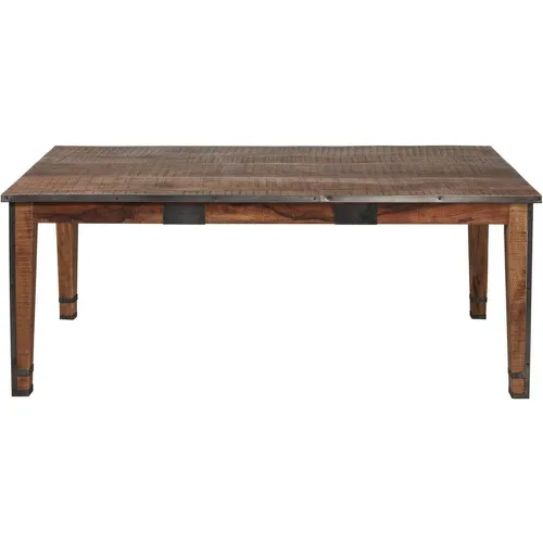 Table de repas en bois de mango et métal BENGALE - 3S. x Home - Modalova